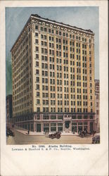 Alaska Building, Lowman & Hanford S & P Co. Postcard