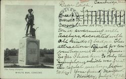 Minute Man, National Educational Association 1903 Postcard