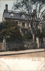 Old John Hancock House, (Torn Down), Beacon Street Postcard