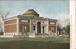 Walker Art Building, Bowdoin College Postcard