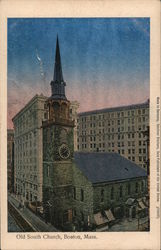 Old South Church Postcard
