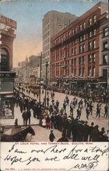 St. Louis Hotel and Torrey Bldg. Postcard