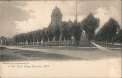 Court House Escanaba, MI Postcard Postcard Postcard