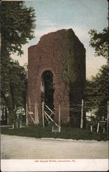 Old Church Tower Postcard