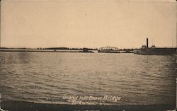 Grand Isle Draw Bridge Postcard