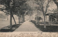 Side Walk Scene Greeley, CO Postcard Postcard Postcard