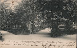 Quiet Resting Place, Elitch's Gardens Postcard