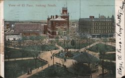 View Looking South Postcard