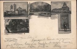 Greetings from San Antonio, Texas - Various Views Postcard