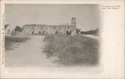 Granary of 2d Mission Postcard