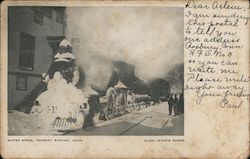 Winter Scene Postcard