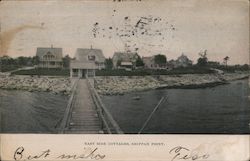 East Side Cottages, Shippan Point Stamford, CT Postcard Postcard Postcard