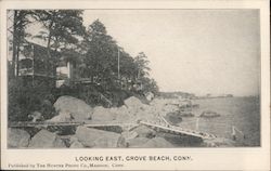 Looking East Postcard
