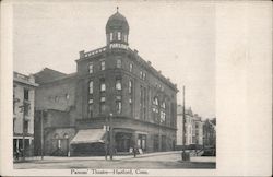 Parsons' Theatre Hartford, CT Postcard Postcard Postcard