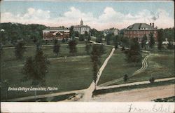 Bates College Lewiston, ME Postcard Postcard Postcard