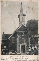 Old Swedes' Church Philadelphia, PA Postcard Postcard Postcard