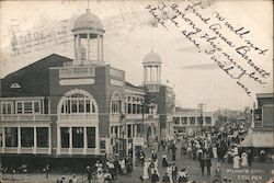 Steel Pier Postcard