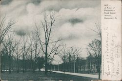 A Row of Factories at Rock Island Arsenal Davenport, IA Postcard Postcard Postcard