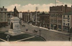 Soldier's Monument Postcard