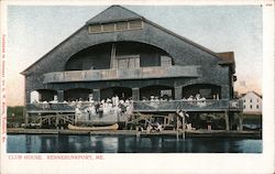 Club House Kennebunkport, ME Postcard Postcard Postcard