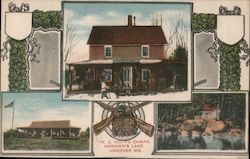 W.C. Holt's Camps, Howard's Lake Hanover, ME Postcard Postcard Postcard