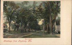 Main Street Postcard