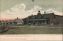 Upper Dam House and Cottages Postcard