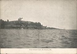 Bear Island Light Mount Desert, ME Postcard Postcard Postcard