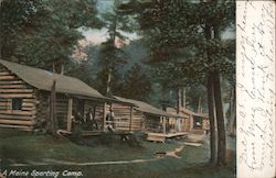 A Maine Sporting Camp Postcard