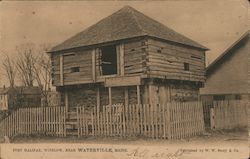 Fort Halifax, Winslow, Near Waterville, ME Postcard Postcard Postcard