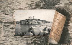 The Nubble Island Postcard