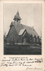 Congregational Church Postcard
