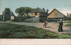 Fort Halifax, Built 1754 Winslow, ME Postcard Postcard Postcard