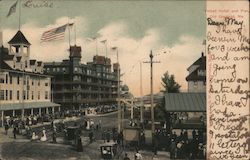 Velvet Hotel and Pier Old Orchard Beach, ME Postcard Postcard Postcard