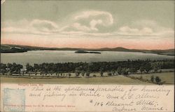 Scenic View, Rangeley Lake Postcard