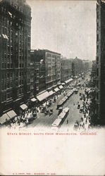 State Street, South from Washington Postcard