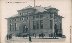 U. S. Government Building Galesburg, IL Postcard Postcard Postcard