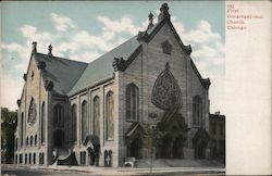 First Congregational Church Chicago, IL Postcard Postcard Postcard