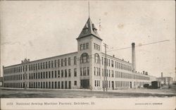 National Sewing Machine Factory Belvidere, IL Postcard Postcard Postcard