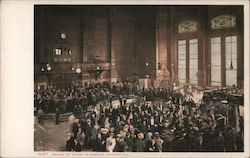 Board of Trade in Session Chicago, IL Postcard Postcard Postcard