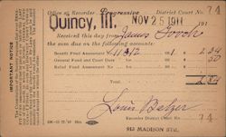 Private Mailing Card Postcard