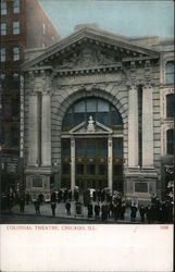 Colonial Theatre Chicago, IL Postcard Postcard Postcard