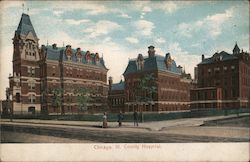 County Hospital Postcard