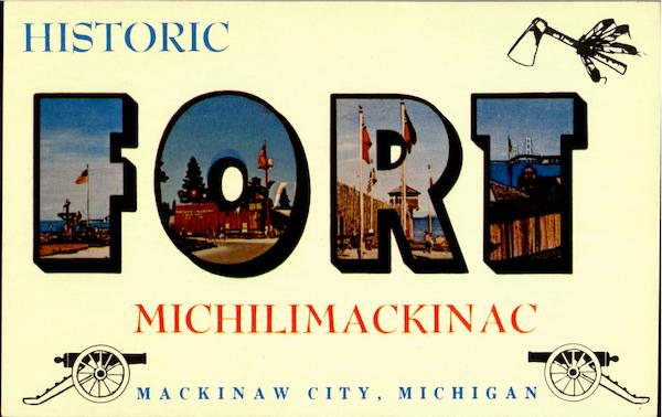 Historic Fort Michilimackinac Mackinaw Michigan