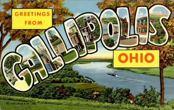 Greetings From Gallipolis Ohio