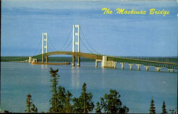 The Mackinac Bridge Michigan