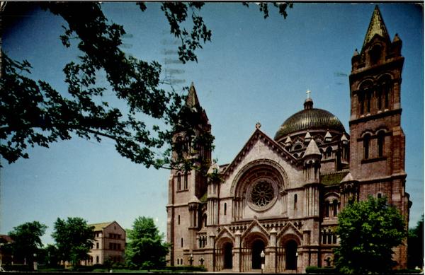 The New Cathedral Of St. Louis , Lindell Blvd. Missouri