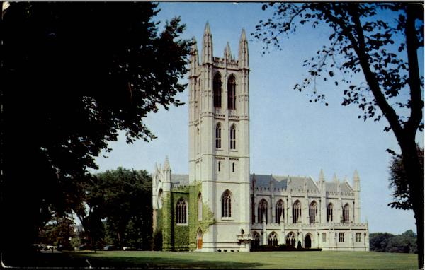 Chapel At Trinity College Hartford Connecticut