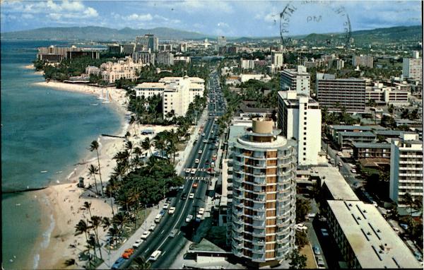 Kalakaua Avenue Waikiki Hawaii