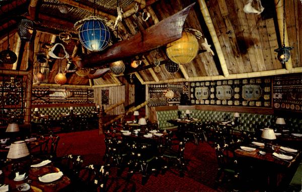 Trader Vic's Statler Hilton Boston Massachusetts